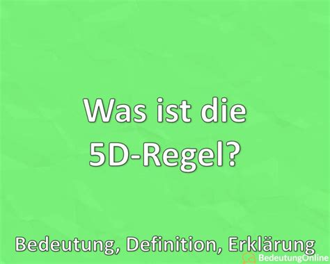 regel 34|Regel 34: Bedeutung, Definition, Erklärung